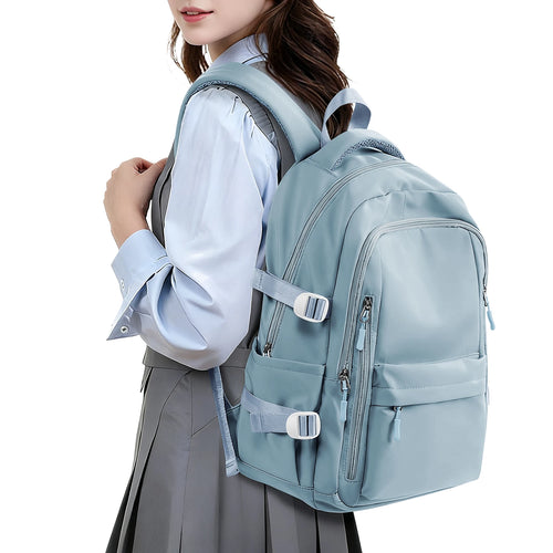 Lightweight Casual backpack, 15.6" Laptop Backpack College Campus School Backpacks For Women Men，Girls Cute Multipocket Book Bag