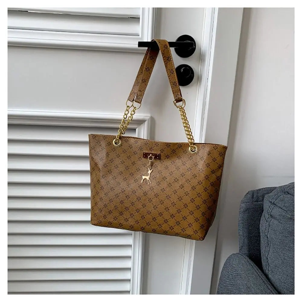 Unbranded Women Tote Bag - Large Capacity Printing Shoulder Bag For Shopping Purse.
