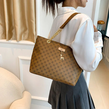 Yogodlns Presbyopia Handbag - Soft PU Leather Tote With Large Capacity For Everyday Organization