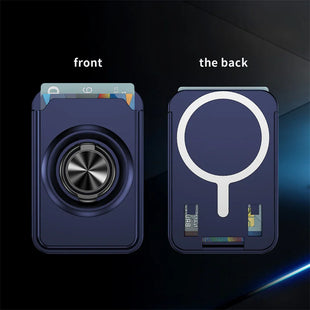 360° Rotatable Brack/et Wallet - Slim Detacha ا ble Card Bag Cover for iPhone 17/16/15/14/13 Pro Max/Samsung S24/S23/S22 Ultra