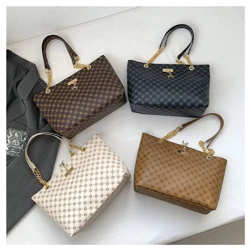 Unbranded Women Tote Bag - Large Capacity Printing Shoulder Bag For Shopping Purse.