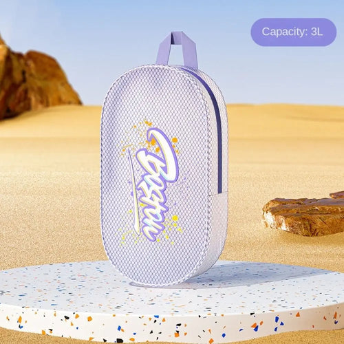 Dry Sacks Waterproof Storage Bag High Capacity Zipper Swimming Waterproof Dry Bag Mesh Transparent