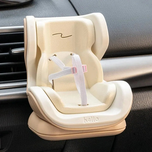 For Labubu Car Doll Safety Seat Cartoon Chair Model for Car Kawaii Ob11 Doll Seat Outlet Decor Car Interior Styling Accessories