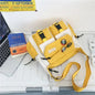 YIYUEQIANLI Harajuku Nylon Crossbody Bag For Men And Women - Durable Everyday Messenger Bag