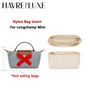 Havredeluxe Bag Organizer Insert For Longchamp Nylon Bag - Lightweight Durable Interior Storage