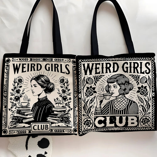 1 Pc Weird Girls Club Tote Ba g, Girls Club Gifts, Girls Squad, Girls Crew, Girls Weekend, Gift For Hot Girls, Gift For Her, Bes