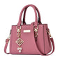 Women's PU Leather Shoulder Bag Casual Messenger Tote Large Capacity Handbag for Everyday Use