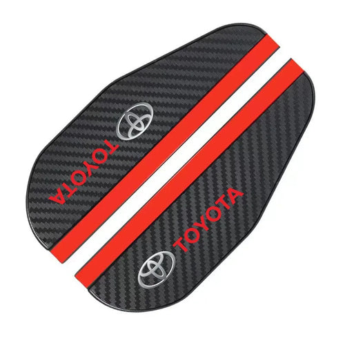 for Toyota Rav4 CHR Yaris Prius Avensis Corolla Camry Highlander GR 86 Accessories 2pcs car Rearview mirror Carbon fiber Rain