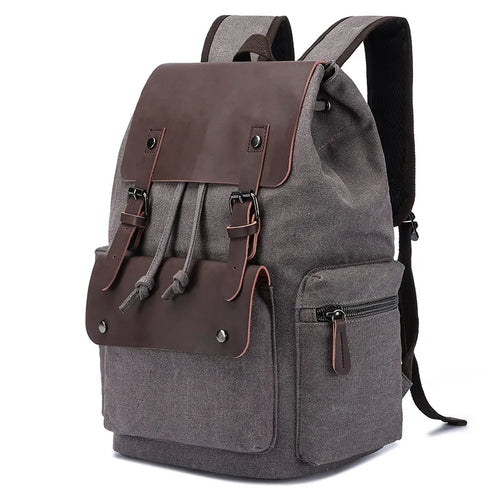 Trendy Hot-Selling Backpack Ultra-Fine Leather Fashion College Style Couple Backpack Student Laptop School Bag