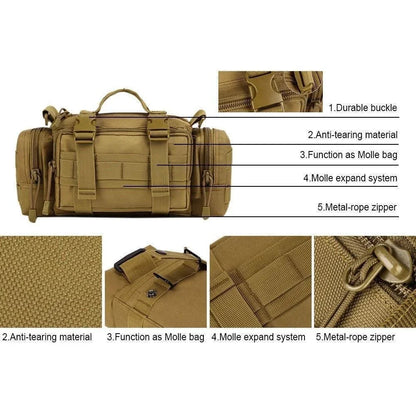MELORDY Outdoor Waist Pack Chest Bag for Hunting Camping and Hiking - Lightweight Nylon Pouch