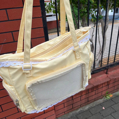 Ballet Girl Large Appetite Itabag Japanese Two-Dimension Single Shoulder Crossbody Bag Gift For Friends Women'S Handbag