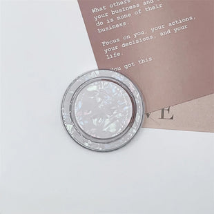 Luxury Glitter Coloful Round Magnetic Holder Grip Tok Griptok Phone Stand Holder Support For iPhone 15 For Pad Magsafe Smart Tok