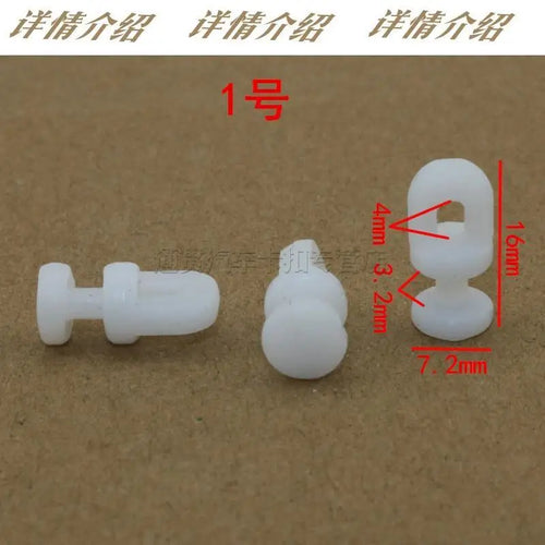 10PCs Car Curtain Track Pulley Curtain Nano Wheel Bus Curtain Clip Shower Curtain Hooks Curtain Track Accessories Maison