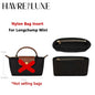 Havredeluxe Bag Organizer Insert For Longchamp Nylon Bag - Lightweight Durable Interior Storage