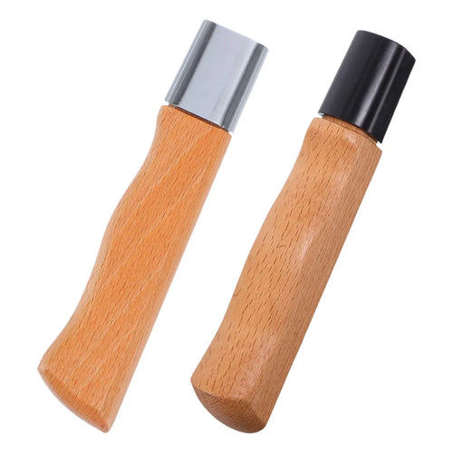 2pcs Wooden Knife Handle Anti-Slip Rosewood Knife Handles Solid Wood Replacement Handles Accessories Kitchen Knife Accessories