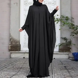 Eid Muslim Abayas for Women Modest Two Pieces Dresses Islam Vestidos Arab Long Robe Jalabiya Ramadan Morocco Dubai Kaftan