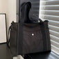 Homefish Large Capacity Nylon Crossbody Messenger Bag - Adjustable Removable Strap
