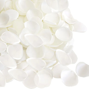 100Pcs Burgundy Rose Petals for Wedding Gold White Artificial Flower Petals for Wedding Aisle Flower Girl Baskets Centerpieces