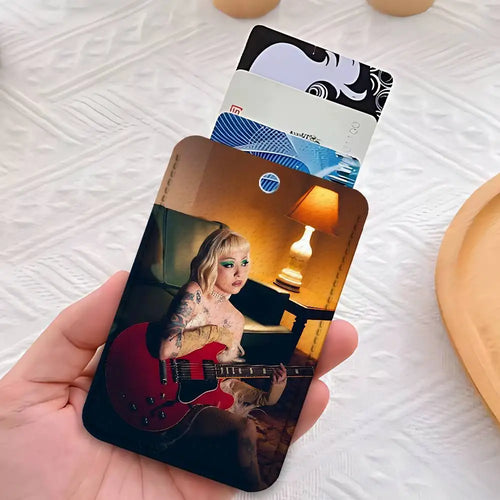 M-Mon L-Lafertes FEMME FATALE Cute Cartoon Card Keychain Anime Fashion Pendant Bag ID Door Card Case Bus Card