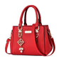 Women's PU Leather Shoulder Bag Casual Messenger Tote Large Capacity Handbag for Everyday Use