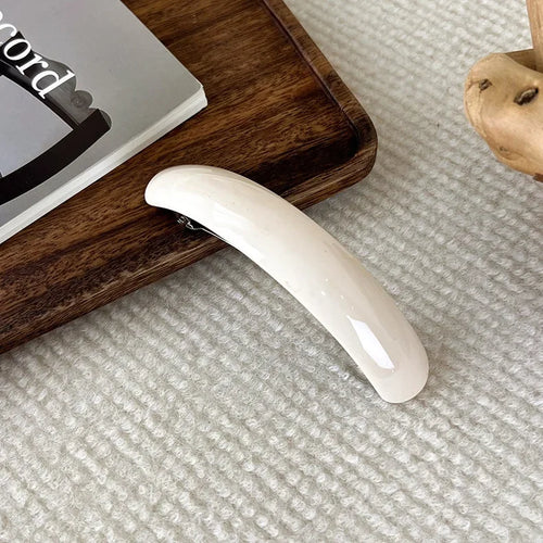 Retro Leopard Hairpins Spring Clip Colorful Acetate Hair Clips for Women Elegant Exquisite Barrettes Fashion Hair Accessories