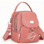 Heart Love Print Shoulder Bag - Compact Crossbody With Adjustable Strap And Ample Capacity