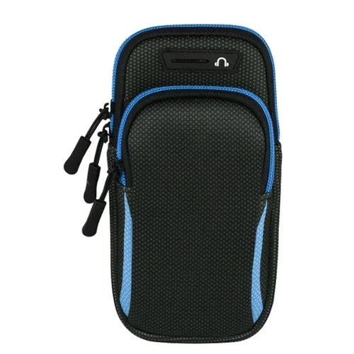 New Phone Arm Bag with Headphone Jack Waterproof Breathable Sports Running Bag Gym Mobile Phone Holder mp3 mp4 Bags PU Hand Bag