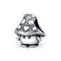Hot Sale Charms Fit Pandora 925 Original Bracelet Silvering Owl With Blue Zircon Red Heart Charms Beads Fine DIY Jewelry Making