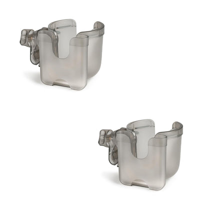 Accmor Stroller Cup Holder with Phone Holder, Bike Cup Holder, Universal Cup Holder for Uppababy Nuna Doona Strollers, 2 - in - 1 Cup Phone Holder for Stroller, Bike, Wheelchair, Walker, Scooter - 7DAY'S