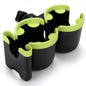 Accmor Stroller Cup Holder with Phone Holder, Bike Cup Holder, Universal Cup Holder for Uppababy Nuna Doona Strollers, 2 - in - 1 Cup Phone Holder for Stroller, Bike, Wheelchair, Walker, Scooter - 7DAY'S
