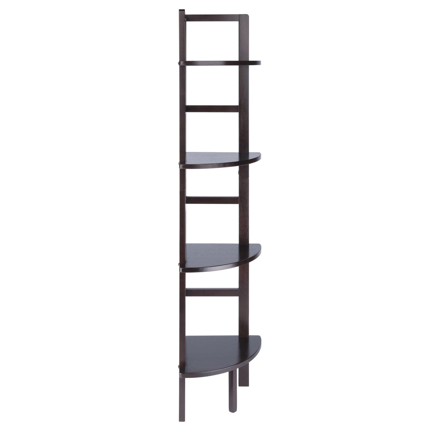 Aiden Corner Bakers Rack in Coffee Finish - 7DAY'S