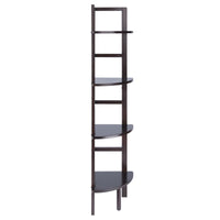 Aiden Corner Bakers Rack in Coffee Finish - 7DAY'S