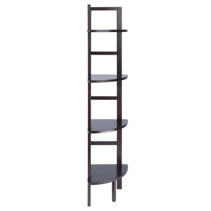 Aiden Corner Bakers Rack in Coffee Finish - 7DAY'S