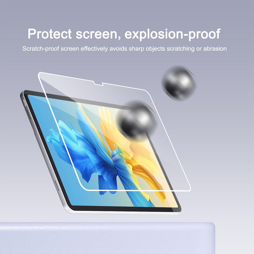 Ailun 2 Pack Screen Protector for iPad Pro 13 Inch 2024 7th Generation + 2 Pack Camera Lens Protector,Tempered Glass Anti - Scratch Case Friendly, Compatible with Face ID Apple Pencil[4 Pack] - 7DAY'S