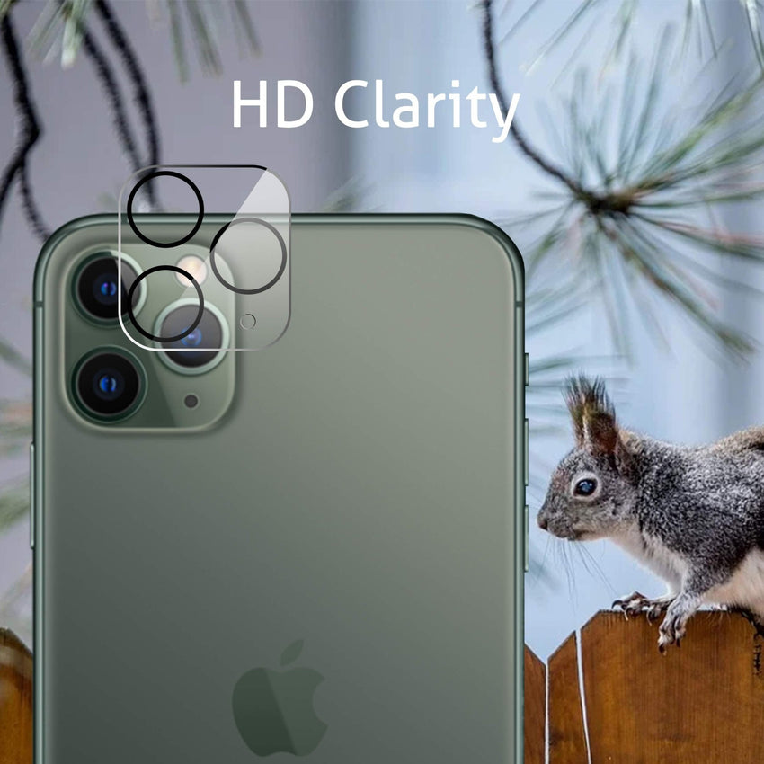 Ailun 2Pack Screen Protector Compatible for iPhone 11 [6.1 inch] + 2 Pack Camera Lens Protector,Tempered Glass Film, [9H Hardness] - HD - 7DAY'S