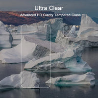 Ailun 2Pack Screen Protector Compatible for iPhone 11 [6.1 inch] + 2 Pack Camera Lens Protector,Tempered Glass Film, [9H Hardness] - HD - 7DAY'S