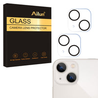 Ailun 3 Pack Camera Lens Protector for iPhone 16 Pro 6.3" / 14 Pro 6.1" & iPhone 16 Pro Max 6.9" / 14 Pro Max 6.7",Tempered Glass,9H Hardness,Anti - Scratch,Case Friendly[Does not Affect Night Shots] - 7DAY'S