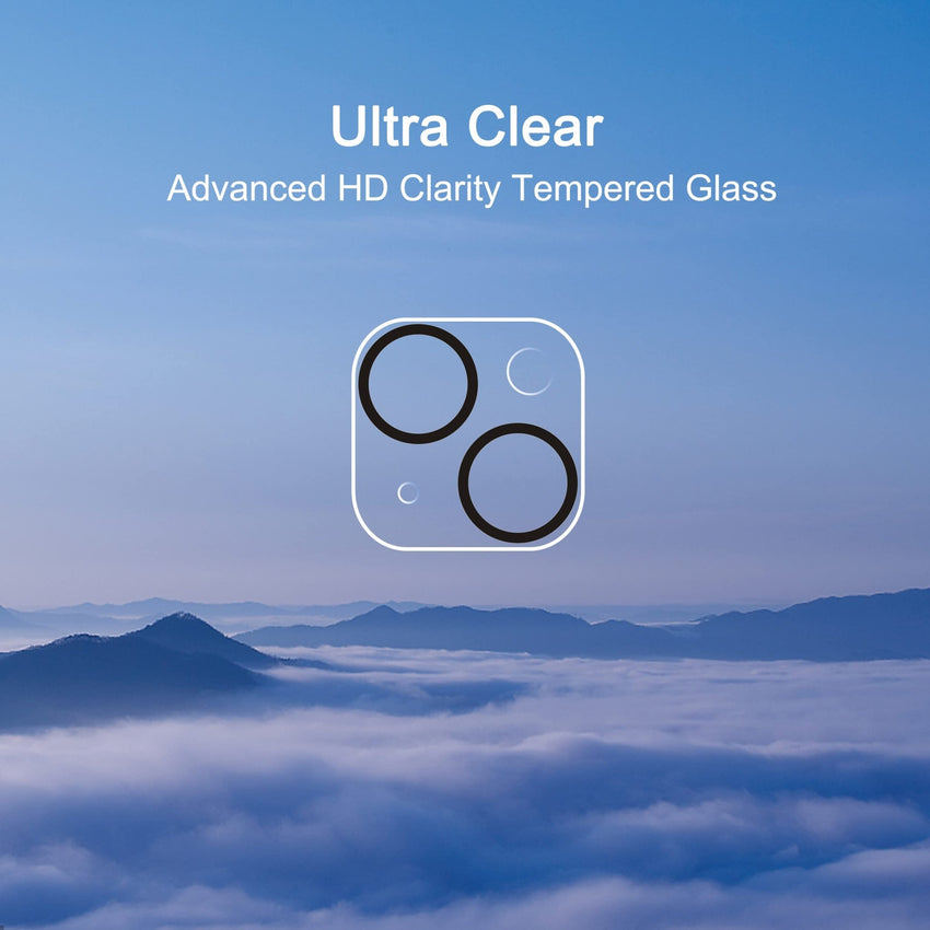 Ailun 3 Pack Camera Lens Protector for iPhone 16 Pro 6.3" / 14 Pro 6.1" & iPhone 16 Pro Max 6.9" / 14 Pro Max 6.7",Tempered Glass,9H Hardness,Anti - Scratch,Case Friendly[Does not Affect Night Shots] - 7DAY'S