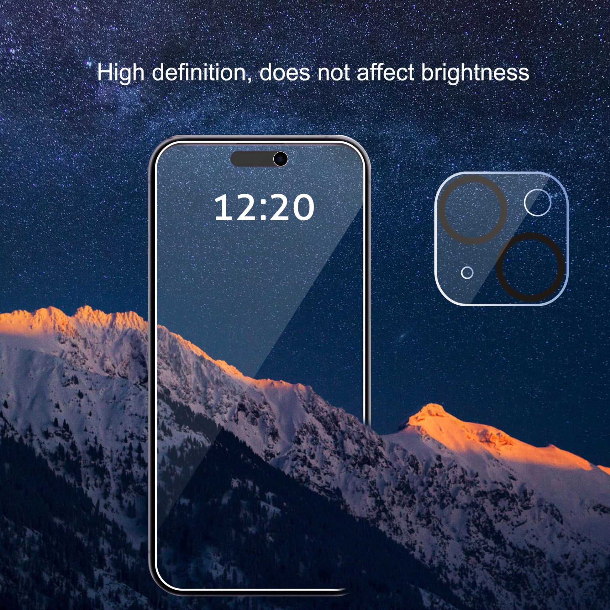 Ailun 3 Pack Privacy Screen Protector for iPhone 16 Pro Max [6.9 inch]+ 3 Pack Camera Lens Protector,Dynamic Island Compatible,Anti Spy Tempered Glass[9H Hardness] - HD - 7DAY'S