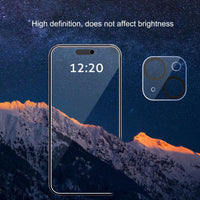 Ailun 3 Pack Privacy Screen Protector for iPhone 16 Pro Max [6.9 inch]+ 3 Pack Camera Lens Protector,Dynamic Island Compatible,Anti Spy Tempered Glass[9H Hardness] - HD - 7DAY'S