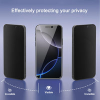 Ailun 3 Pack Privacy Screen Protector for iPhone 16 Pro Max [6.9 inch]+ 3 Pack Camera Lens Protector,Dynamic Island Compatible,Anti Spy Tempered Glass[9H Hardness] - HD - 7DAY'S