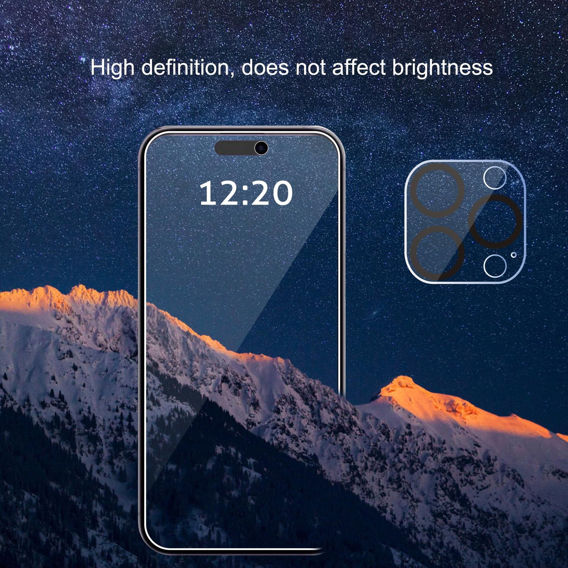 Ailun 3 Pack Privacy Screen Protector for iPhone 16 Pro Max [6.9 inch]+ 3 Pack Camera Lens Protector,Dynamic Island Compatible,Anti Spy Tempered Glass[9H Hardness] - HD - 7DAY'S