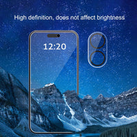 Ailun 3 Pack Privacy Screen Protector for iPhone 16 Pro Max [6.9 inch]+ 3 Pack Camera Lens Protector,Dynamic Island Compatible,Anti Spy Tempered Glass[9H Hardness] - HD - 7DAY'S