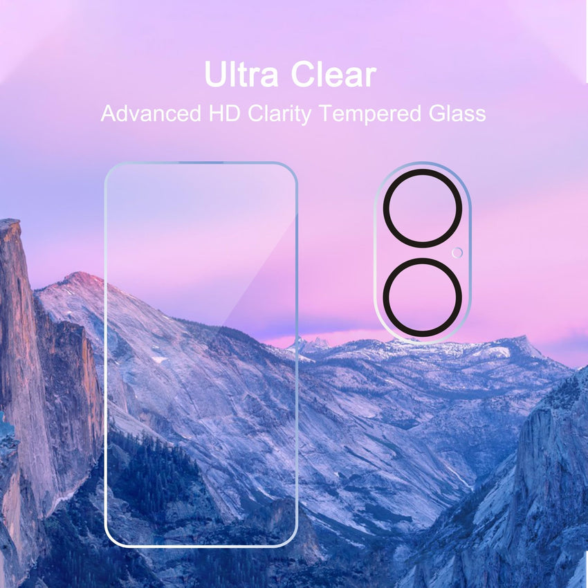 Ailun 3 Pack Screen Protector for iPhone 16 Pro Max [6.9 inch] + 3 Pack Camera Lens Protector with Installation Frame,Sensor Protection,Dynamic Island Compatible,Case Friendly Tempered Glass Film - 7DAY'S