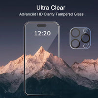 Ailun 3 Pack Screen Protector for iPhone 16 Pro Max [6.9 inch] + 3 Pack Camera Lens Protector with Installation Frame,Sensor Protection,Dynamic Island Compatible,Case Friendly Tempered Glass Film - 7DAY'S