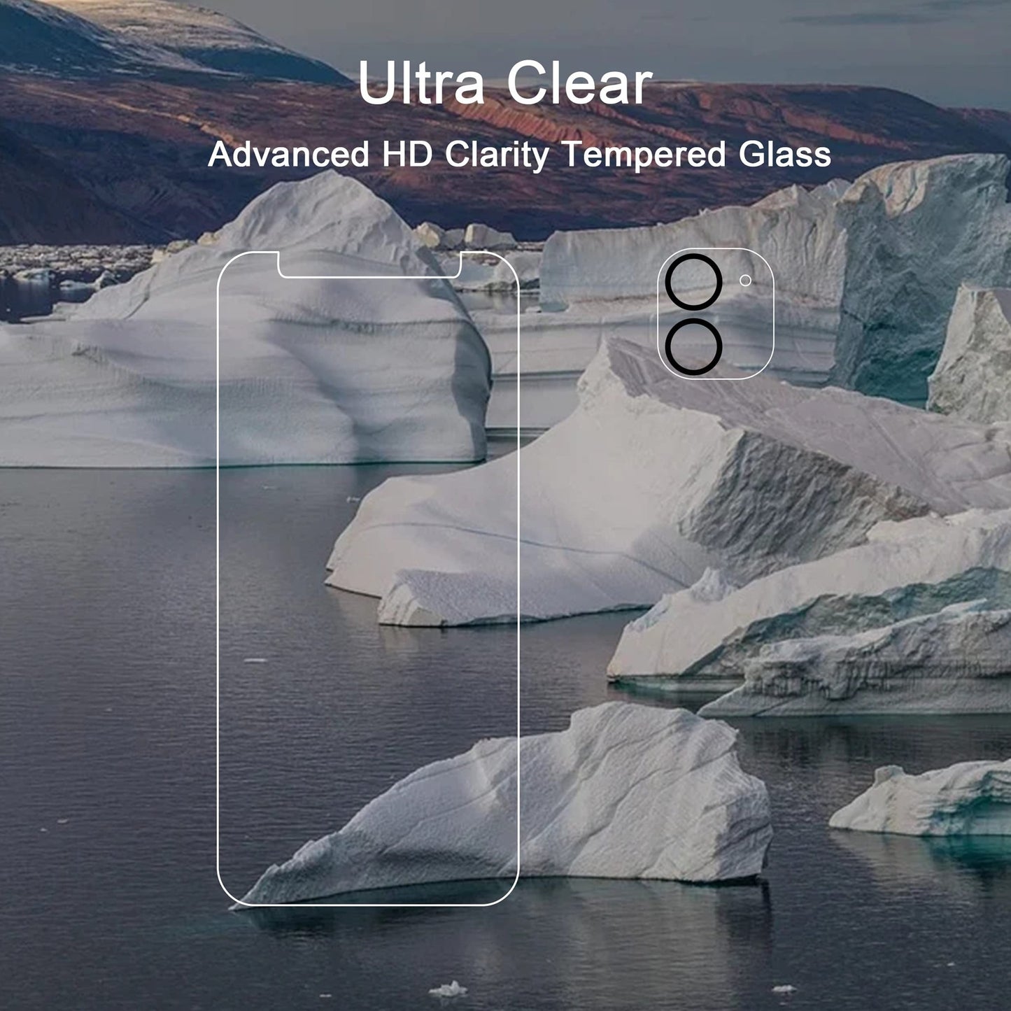 Ailun 3 Pack Screen Protector for iPhone 16 Pro Max [6.9 inch] + 3 Pack Camera Lens Protector with Installation Frame,Sensor Protection,Dynamic Island Compatible,Case Friendly Tempered Glass Film - 7DAY'S