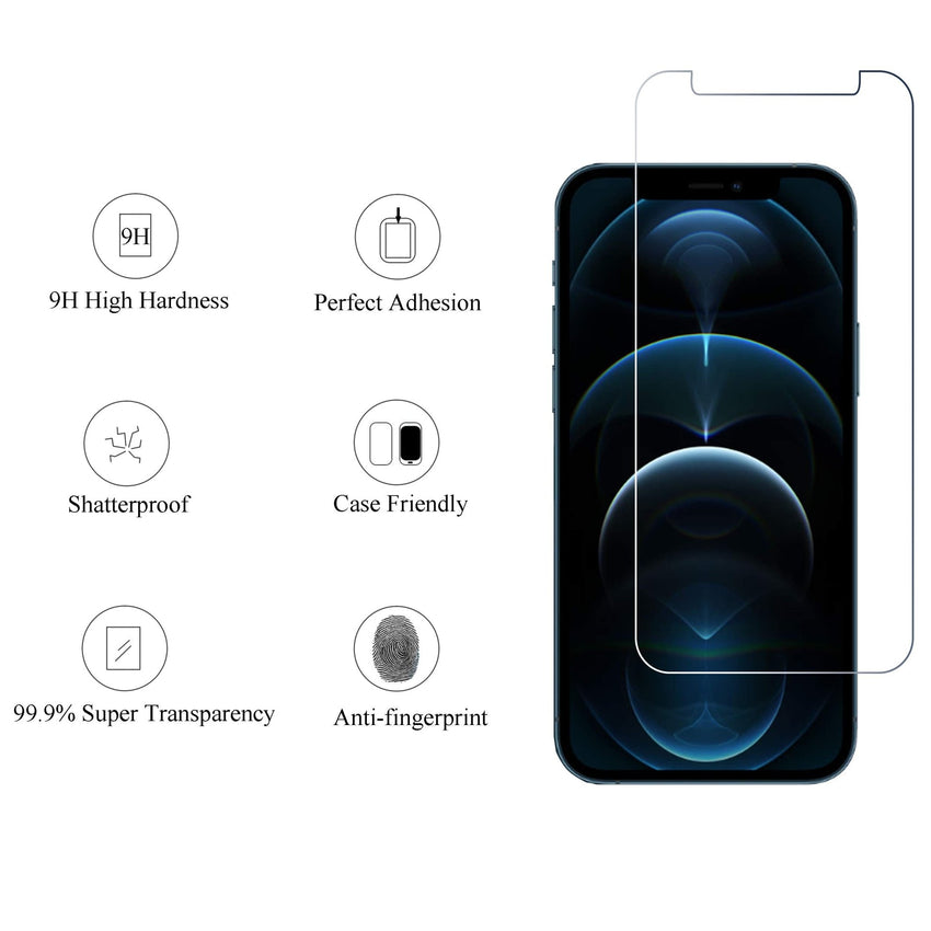 Ailun 3 Pack Screen Protector for iPhone 16 Pro Max [6.9 inch] + 3 Pack Camera Lens Protector with Installation Frame,Sensor Protection,Dynamic Island Compatible,Case Friendly Tempered Glass Film - 7DAY'S