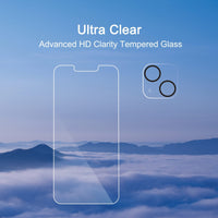 Ailun 3 Pack Screen Protector for iPhone 16 Pro Max [6.9 inch] + 3 Pack Camera Lens Protector with Installation Frame,Sensor Protection,Dynamic Island Compatible,Case Friendly Tempered Glass Film - 7DAY'S