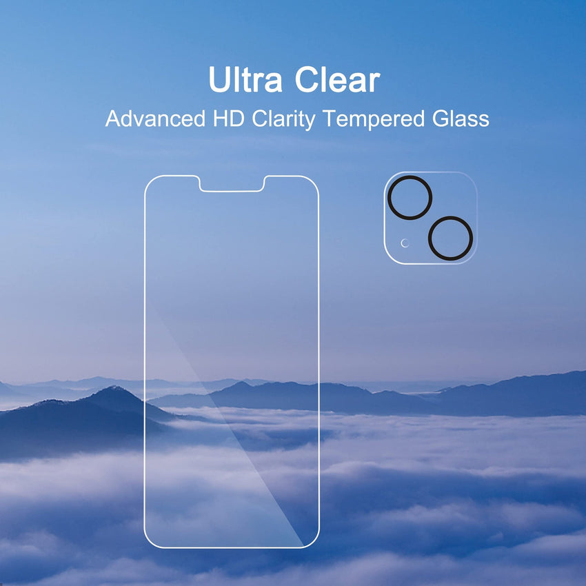 Ailun 3 Pack Screen Protector for iPhone 16 Pro Max [6.9 inch] + 3 Pack Camera Lens Protector with Installation Frame,Sensor Protection,Dynamic Island Compatible,Case Friendly Tempered Glass Film - 7DAY'S