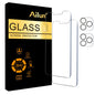 Ailun 3 Pack Screen Protector for iPhone 16 Pro Max [6.9 inch] + 3 Pack Camera Lens Protector with Installation Frame,Sensor Protection,Dynamic Island Compatible,Case Friendly Tempered Glass Film - 7DAY'S